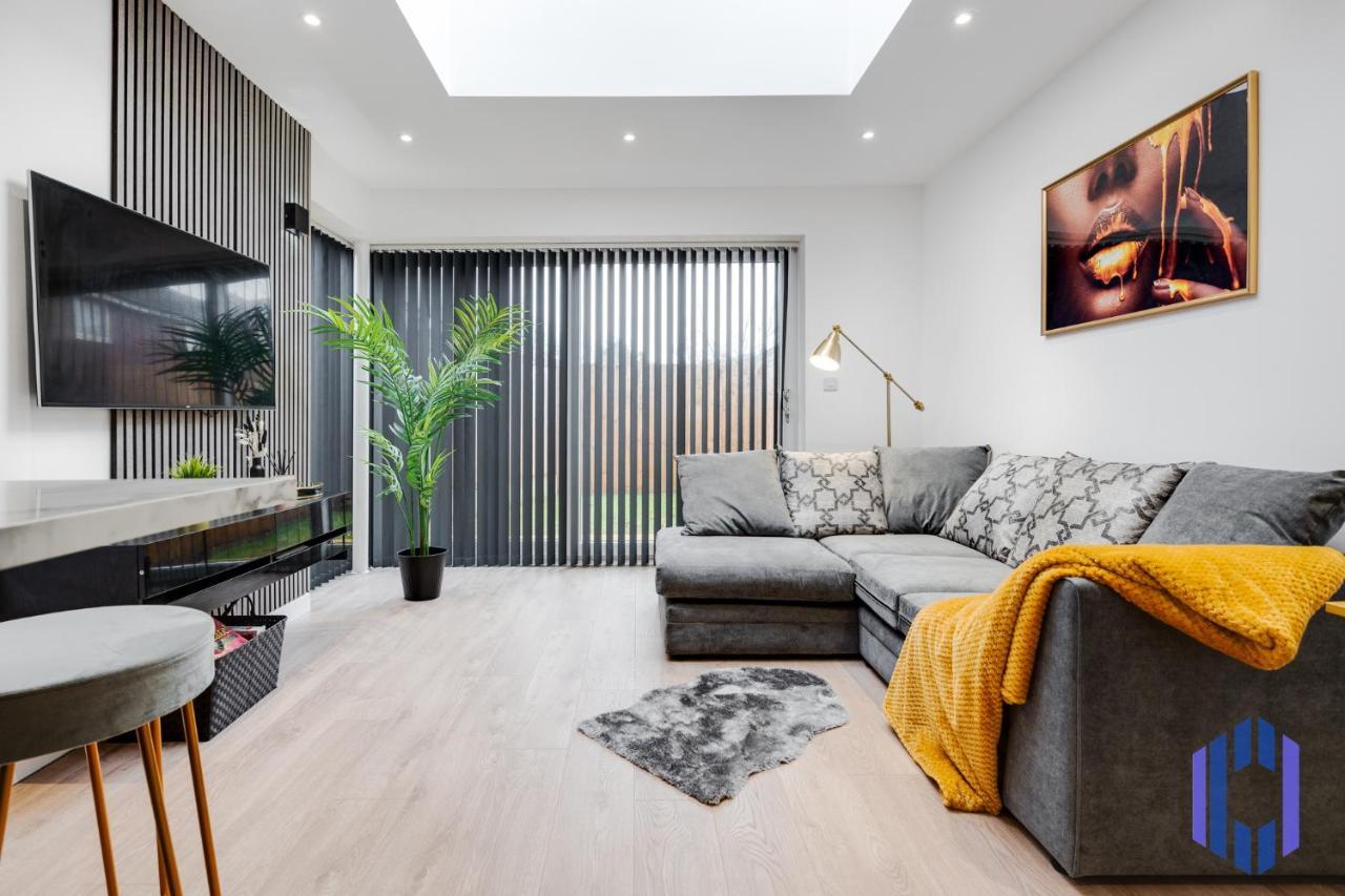 Stylish 4Bd - Coop Live - Etihad - Parking - Ev Villa Manchester Exteriör bild