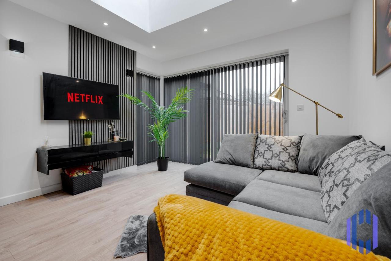 Stylish 4Bd - Coop Live - Etihad - Parking - Ev Villa Manchester Exteriör bild