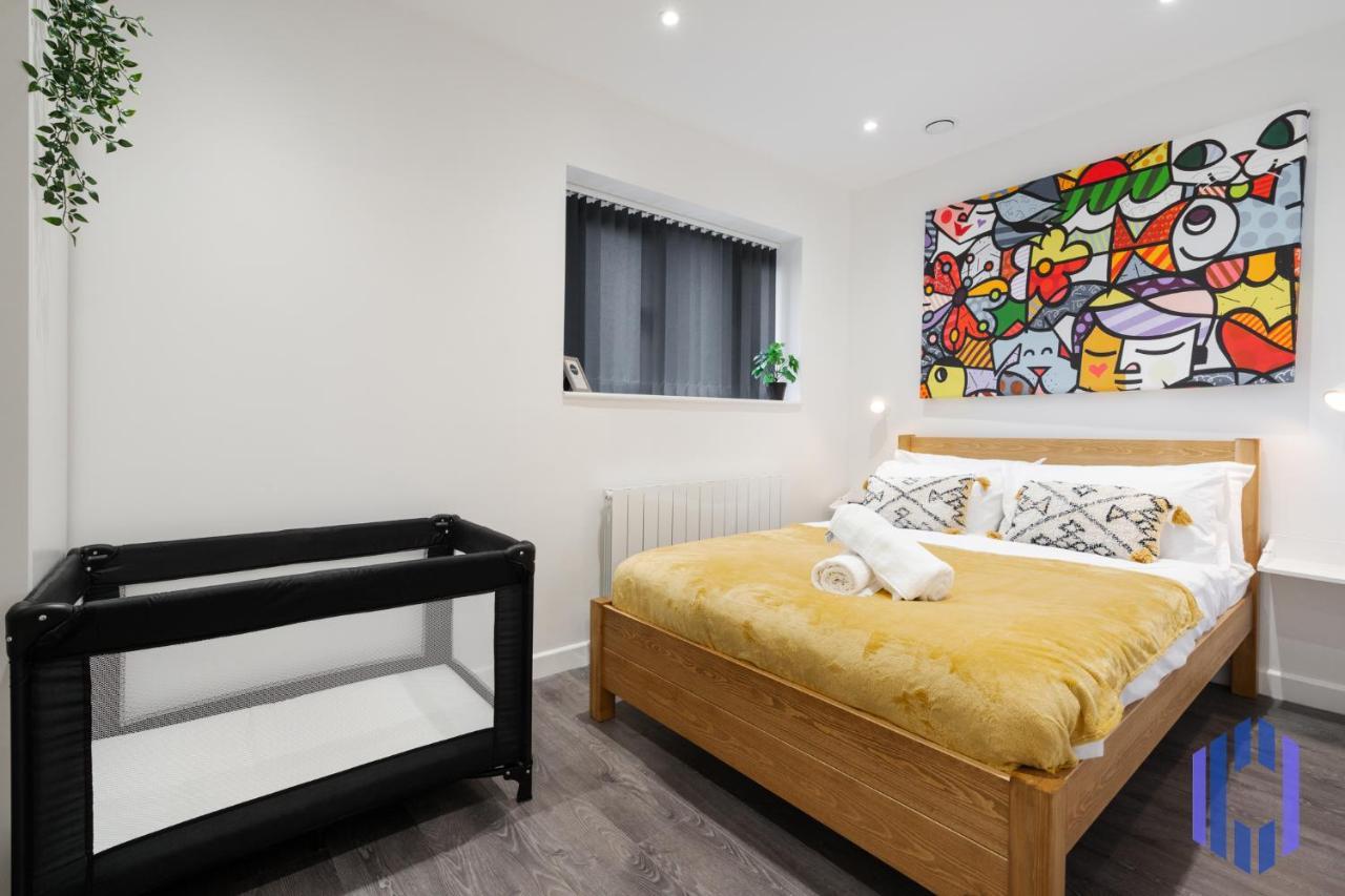 Stylish 4Bd - Coop Live - Etihad - Parking - Ev Villa Manchester Exteriör bild